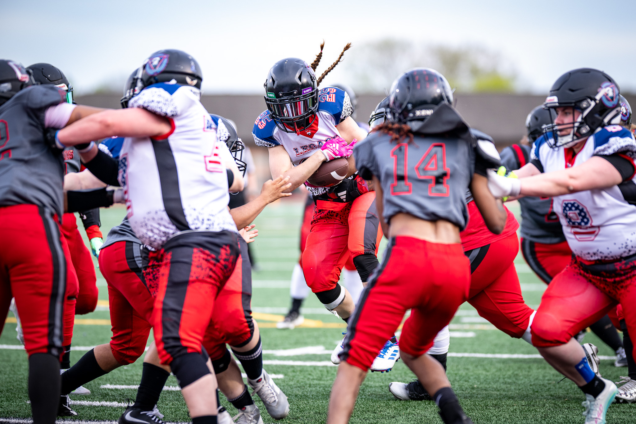Legacy Roll Past Chaos in Women’s Football Alliance Showdown, Improve to 3-0